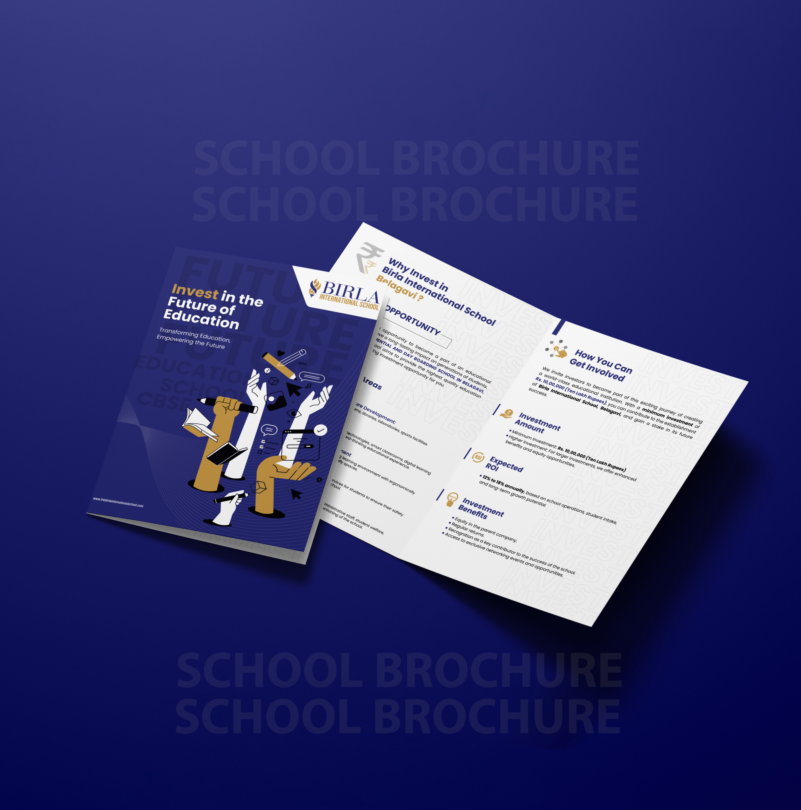 Birla School branding image